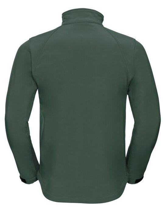 Russell Athletic Russell Mens Softshell Jacket - Bottle Green