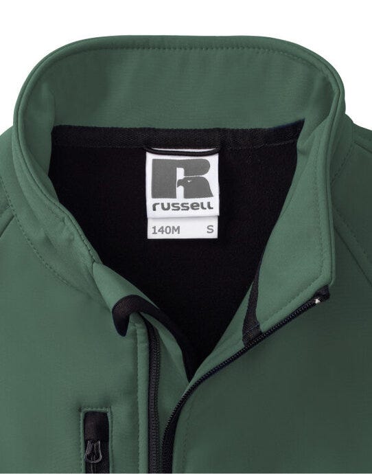 Russell Athletic Russell Mens Softshell Jacket - Bottle Green
