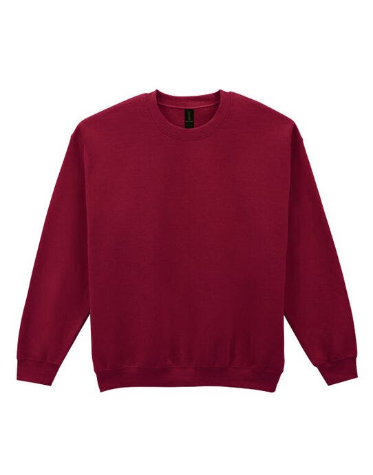 Gildan Heavy Blend Adult Crew Sweatshirt - Cherry Red