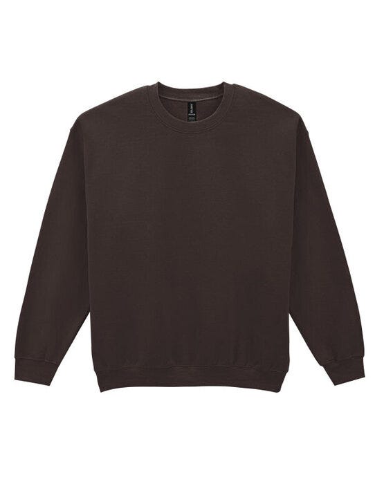Gildan Heavy Blend Adult Crew Sweatshirt - Dark Chocolate