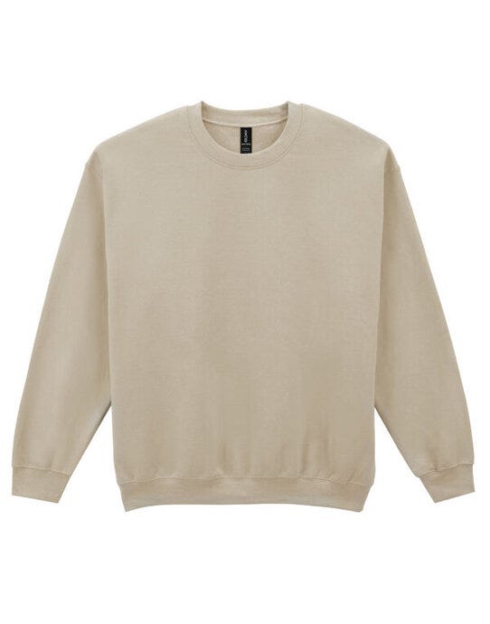 Gildan Heavy Blend Adult Crew Sweatshirt - Sand