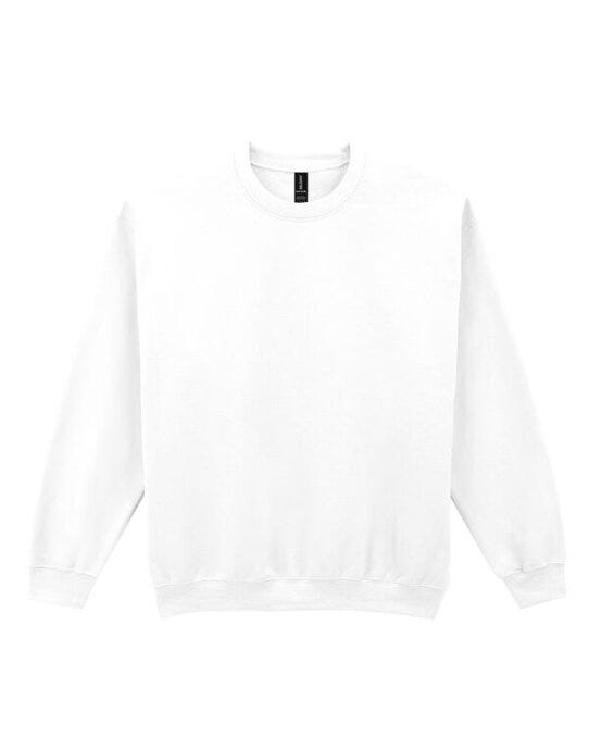 Gildan Heavy Blend Adult Crew Sweatshirt - White