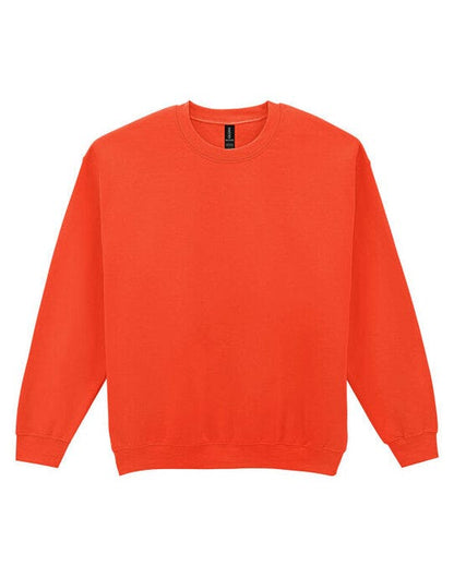 Gildan Heavy Blend Adult Crew Sweatshirt - Safety Orange