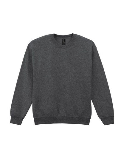 Gildan Heavy Blend Adult Crew Sweatshirt - Fan Charcoal Heather