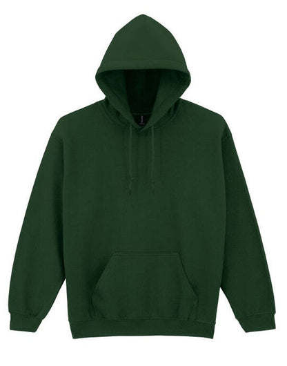 Gildan Heavy Blend Adult Hood Sweatshirt - Forest Green