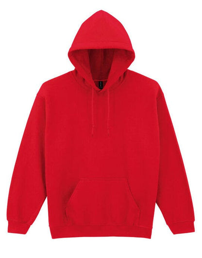 Gildan Heavy Blend Adult Hood Sweatshirt - Red