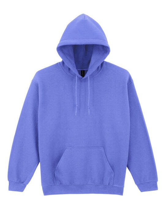 Gildan Heavy Blend Adult Hood Sweatshirt - Violet