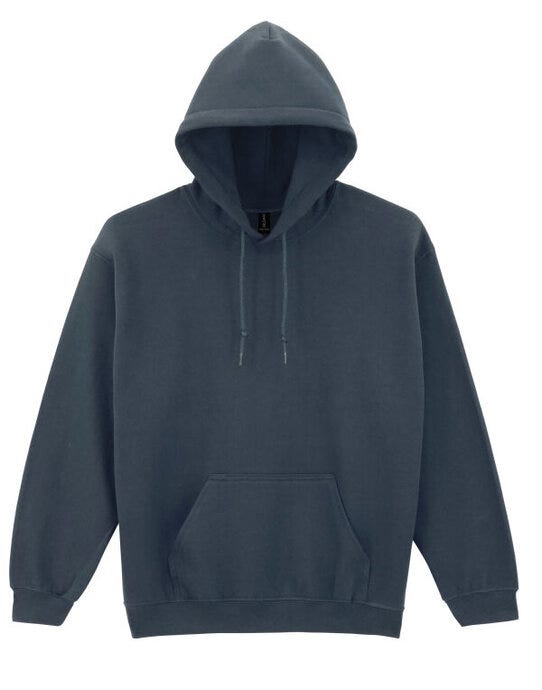 Gildan Heavy Blend Adult Hood Sweatshirt - Dark Heather
