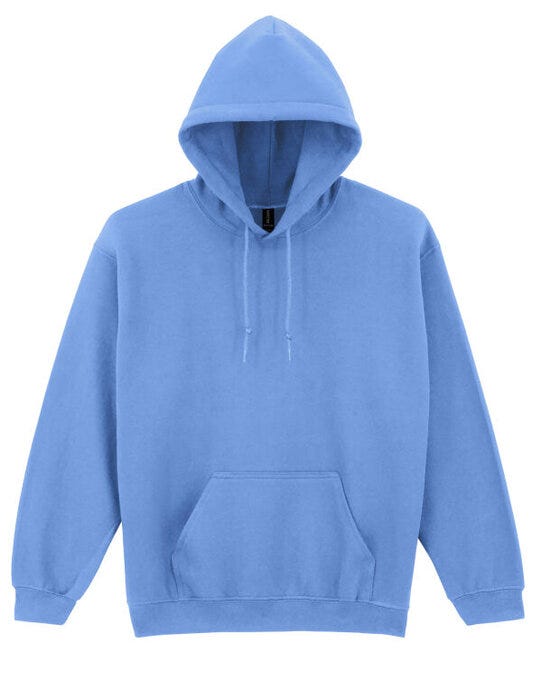 Gildan Heavy Blend Adult Hood Sweatshirt - Carolina Blue