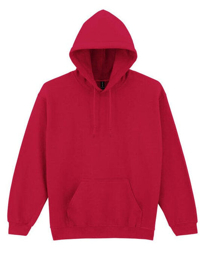 Gildan Heavy Blend Adult Hood Sweatshirt - Cherry Red