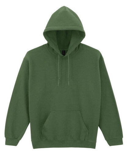 Gildan Heavy Blend Adult Hood Sweatshirt - Military Green