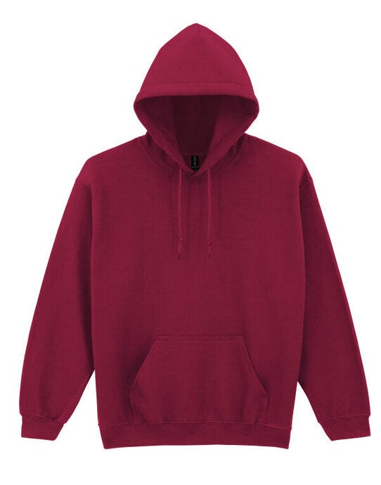Gildan Heavy Blend Adult Hood Sweatshirt - Garnet