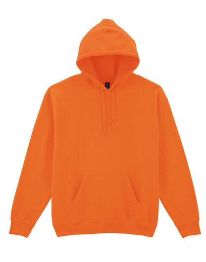 Gildan Heavy Blend Adult Hood Sweatshirt - Safety Orange