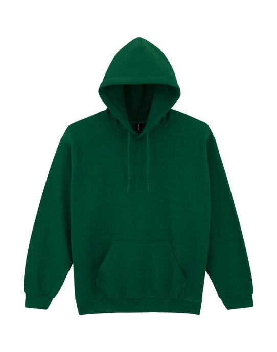 Gildan Heavy Blend Adult Hood Sweatshirt - Fan Dark Green