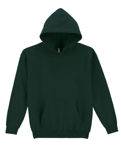 Gildan Heavy Blend Youth Hood Sweatshirt - Forest Green