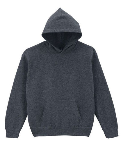 Gildan Heavy Blend Youth Hood Sweatshirt - Dark Heather