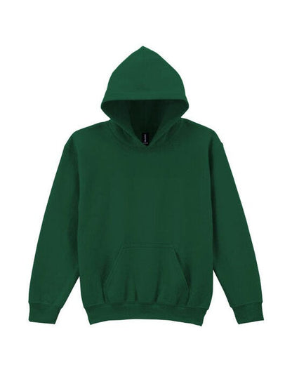Gildan Heavy Blend Youth Hood Sweatshirt - Fan Dark Green