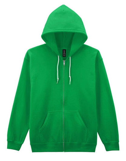 Gildan Heavy Blend Adult Zip Hood Sweat - Irish Green