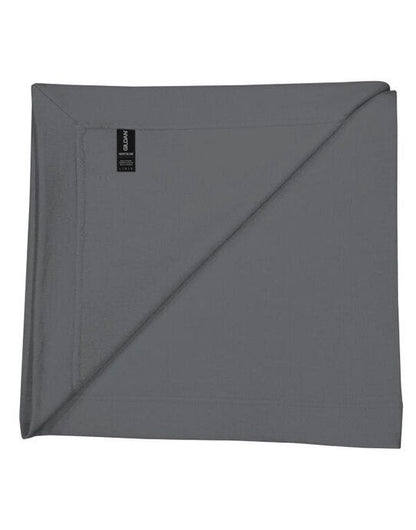 Gildan Heavyblend Fleece Stadium Blanket - Charcoal