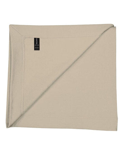 Gildan Heavyblend Fleece Stadium Blanket - Sand