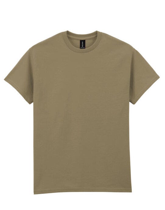 Gildan Ultra Cotton Adult T-Shirt - Prarie Dust