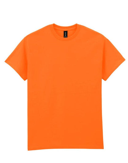 Gildan Ultra Cotton Adult T-Shirt - Safety Orange