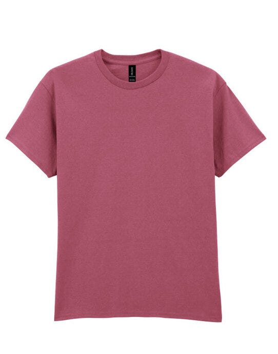 Gildan Ultra Cotton Adult T-Shirt - Heather Cardinal
