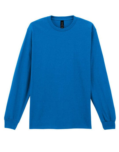 Gildan Ultra Cotton Adult L/Sleeve Tee - Royal