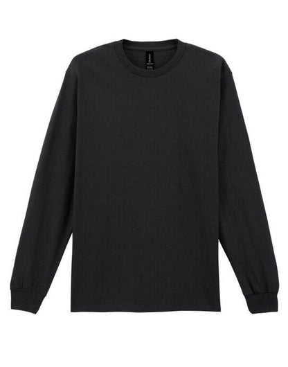 Gildan Ultra Cotton Adult L/Sleeve Tee - Black