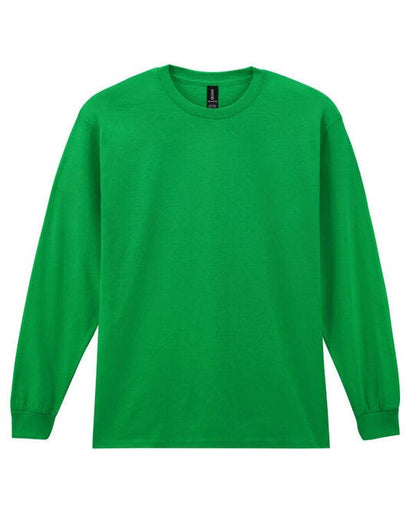 Gildan Ultra Cotton Adult L/Sleeve Tee - Irish Green