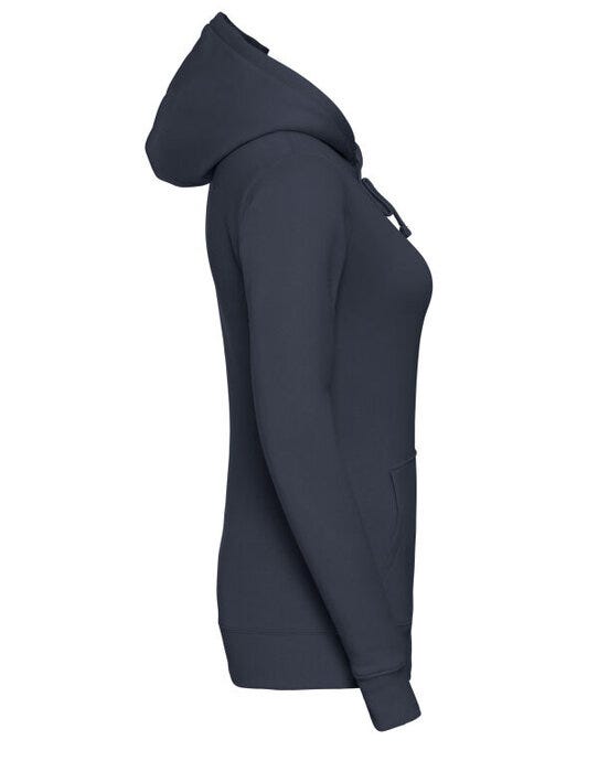 Russell Athletic Russell Ladies Authentic Hooded Sweat - French Navy