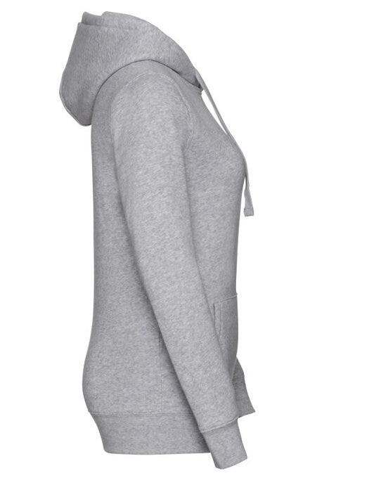 Russell Athletic Russell Ladies Authentic Hooded Sweat - Light Oxford