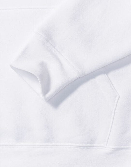 Russell Athletic Russell Mens Authentic Hooded Sweat - White