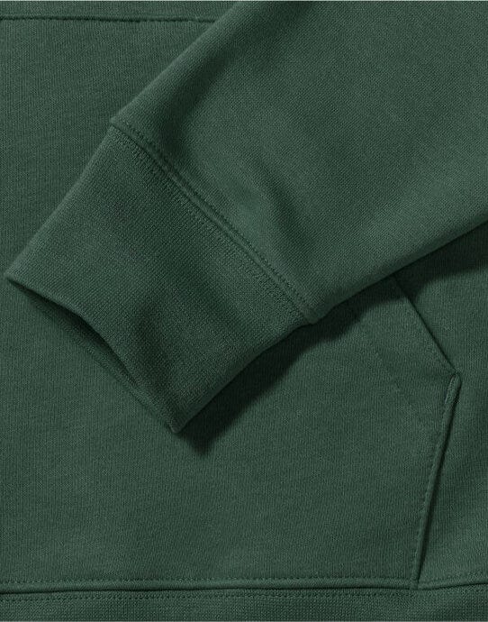 Russell Athletic Russell Mens Authentic Hooded Sweat - Bottle Green