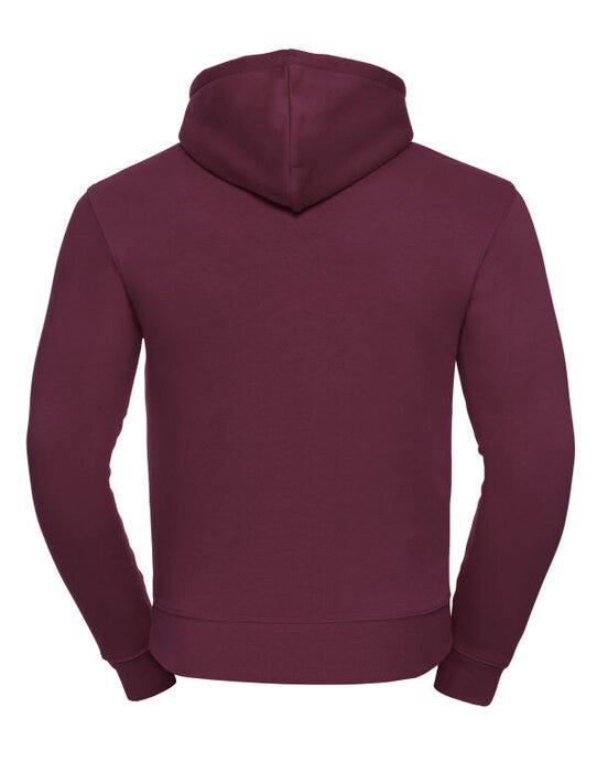 Russell Athletic Russell Mens Authentic Hooded Sweat - Burgundy