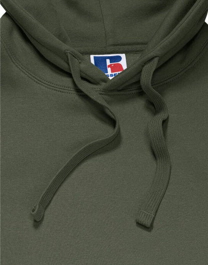 Russell Athletic Russell Mens Authentic Hooded Sweat - Olive