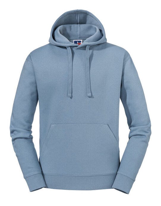 Russell Athletic Russell Mens Authentic Hooded Sweat - Mineral Blue