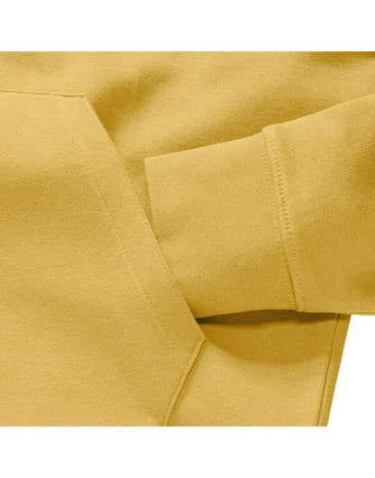 Russell Athletic Russell Mens Authentic Hooded Sweat - Mustard Yellow