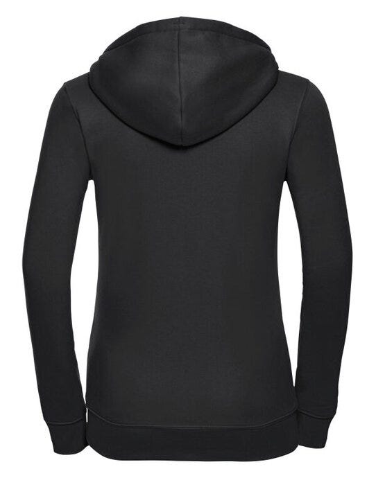 Russell Athletic Russell Ladies Authentic Zipped Hood Jkt - Black