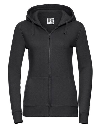 Russell Athletic Russell Ladies Authentic Zipped Hood Jkt - Black