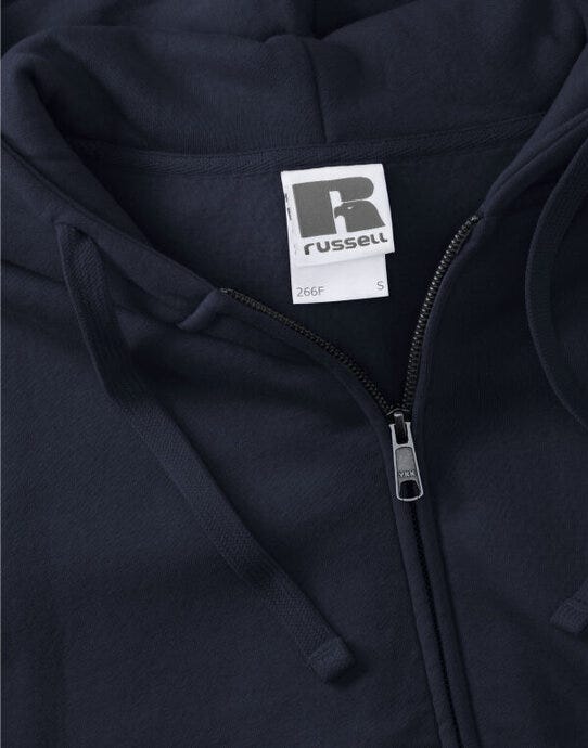 Russell Athletic Russell Ladies Authentic Zipped Hood Jkt - French Navy