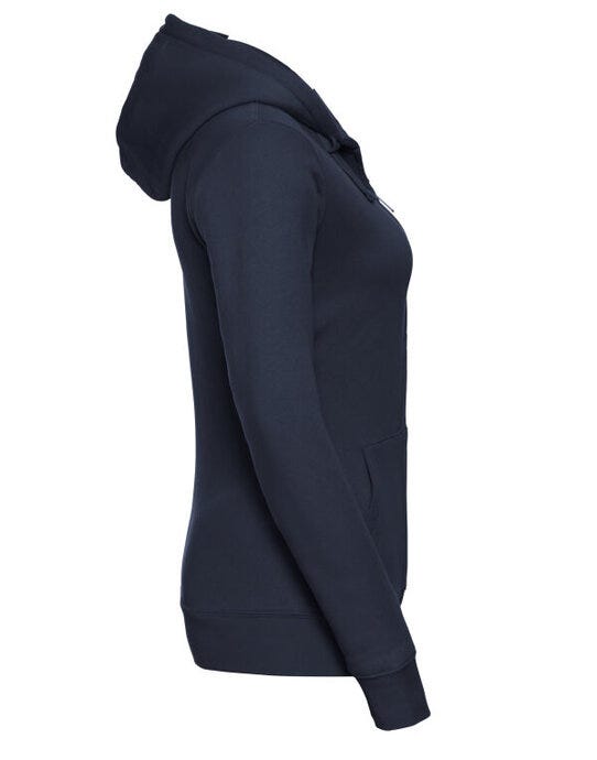 Russell Athletic Russell Ladies Authentic Zipped Hood Jkt - French Navy
