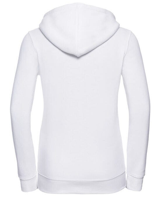 Russell Athletic Russell Ladies Authentic Zipped Hood Jkt - White