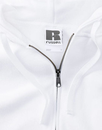 Russell Athletic Russell Ladies Authentic Zipped Hood Jkt - White