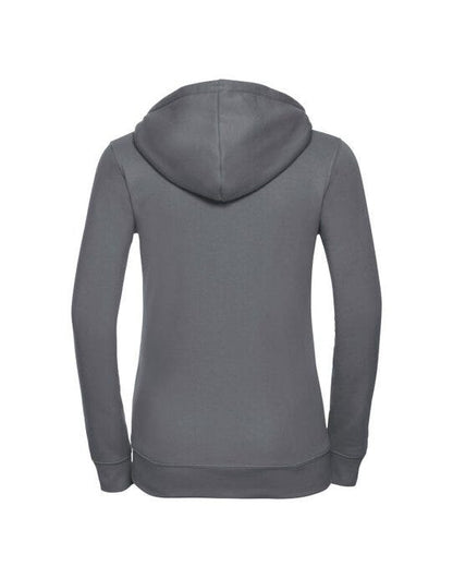 Russell Athletic Russell Ladies Authentic Zipped Hood Jkt - Convoy Grey