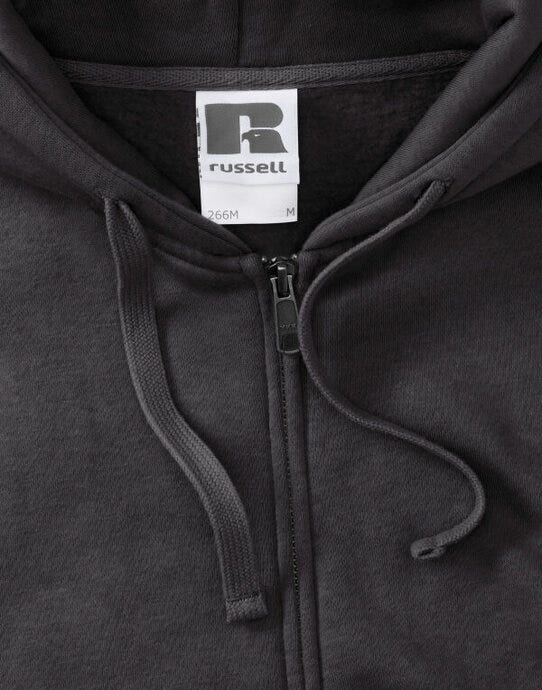Russell Athletic Russell Mens Authentic Zipped Hood Jkt - Black