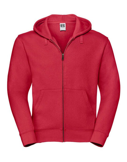 Russell Athletic Russell Mens Authentic Zipped Hood Jkt - Classic Red