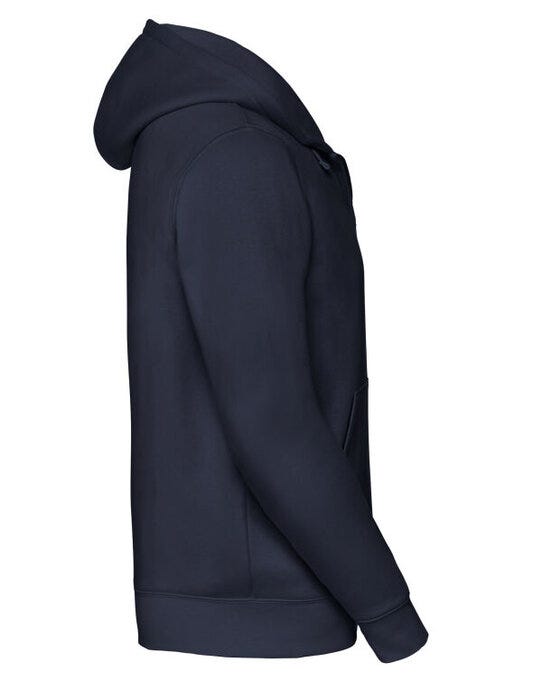 Russell Athletic Russell Mens Authentic Zipped Hood Jkt - French Navy
