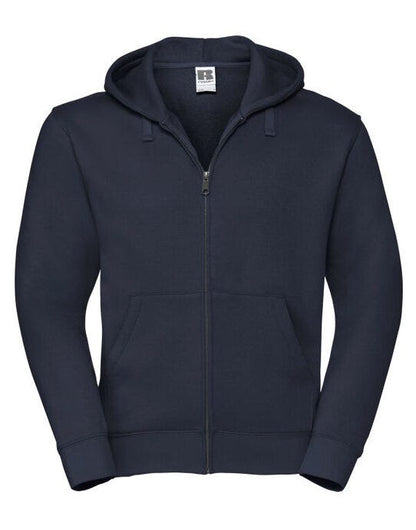 Russell Athletic Russell Mens Authentic Zipped Hood Jkt - French Navy