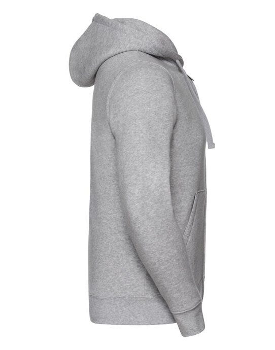 Russell Athletic Russell Mens Authentic Zipped Hood Jkt - Light Oxford